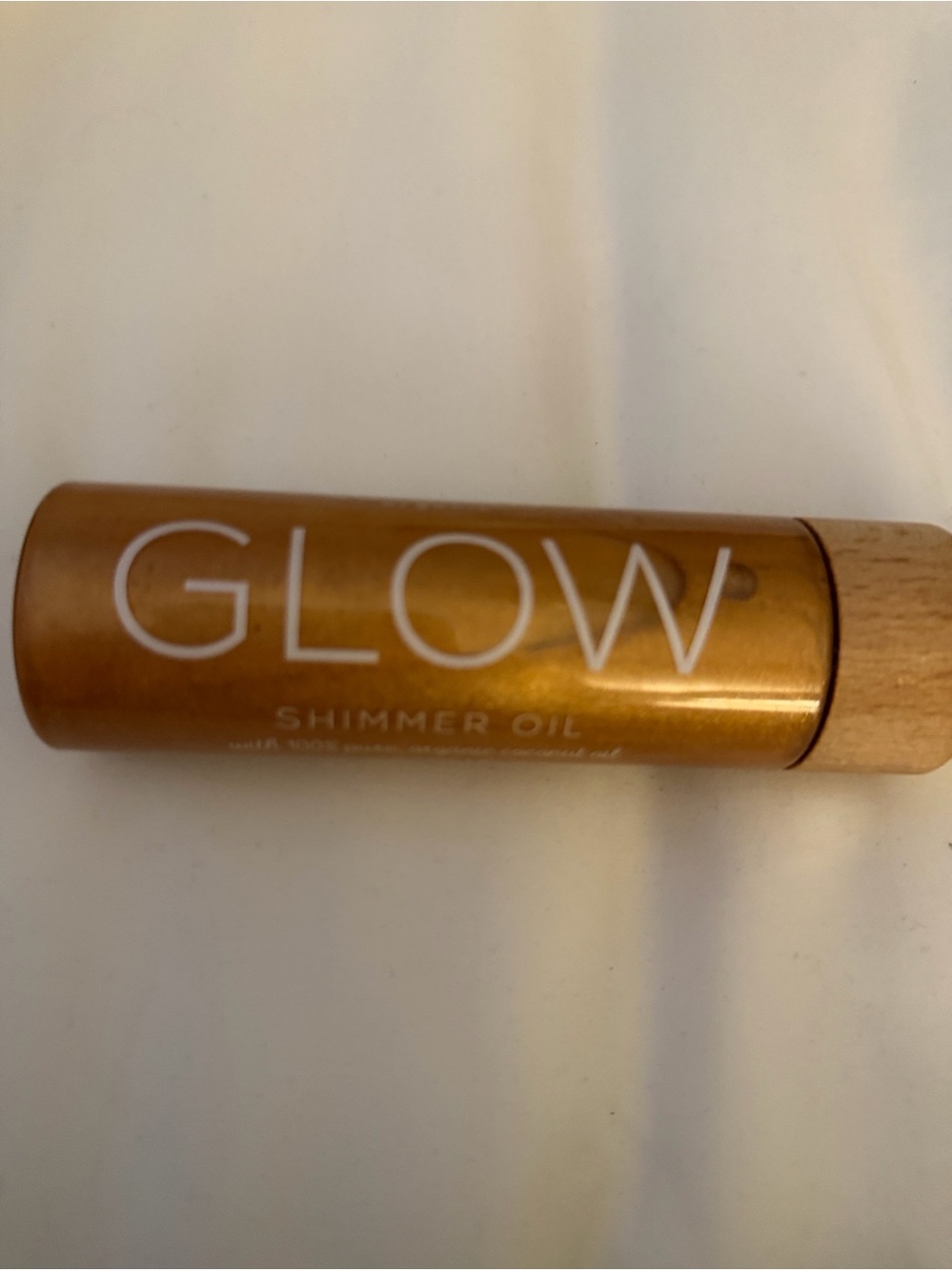 GLO jeans Glow Shimmer Oil — Metallic Gold